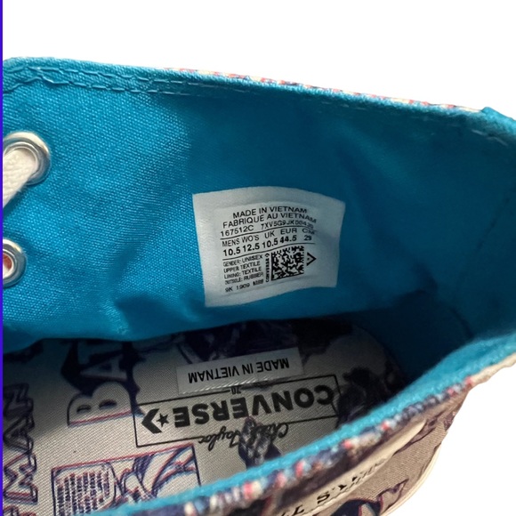 Size 10.5 Converse Chuck 70 High x DC Comics x Chinatown Market 3D Batman - Picture 10 of 11